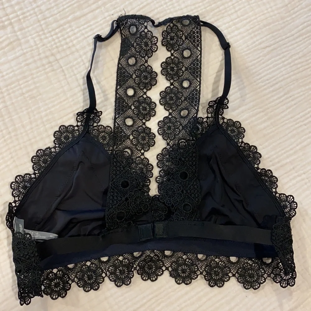 Aerie Lacy Halter Bralette New!